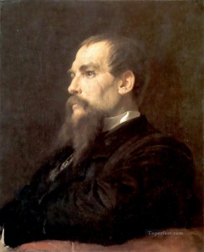フレデリック・レイトン卿 Painting - リチャード・バートン 1875 アカデミズム フレデリック・レイトン